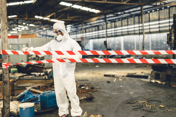 Professional Unattended Death Cleanup technician working in Wellsville, OH